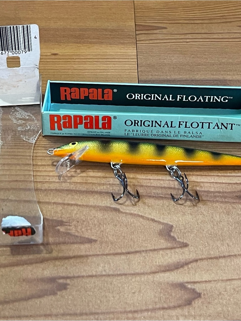 Rapala F-11 P Floating Perch 4 3/8" 3/16 Oz  Fishing Lure